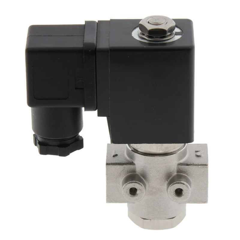 Electrovanne ST-DB 1/4'' NO acier inoxydable EPDM 0-12bar 120V AC