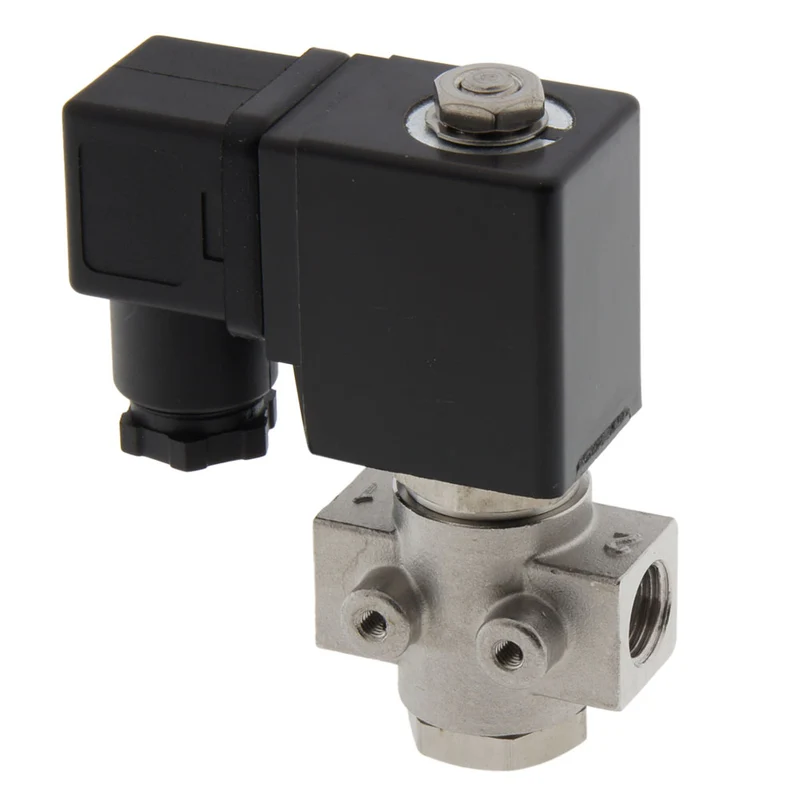 Electrovanne ST-DB 1/4'' NO acier inoxydable EPDM 0-12bar 120V AC