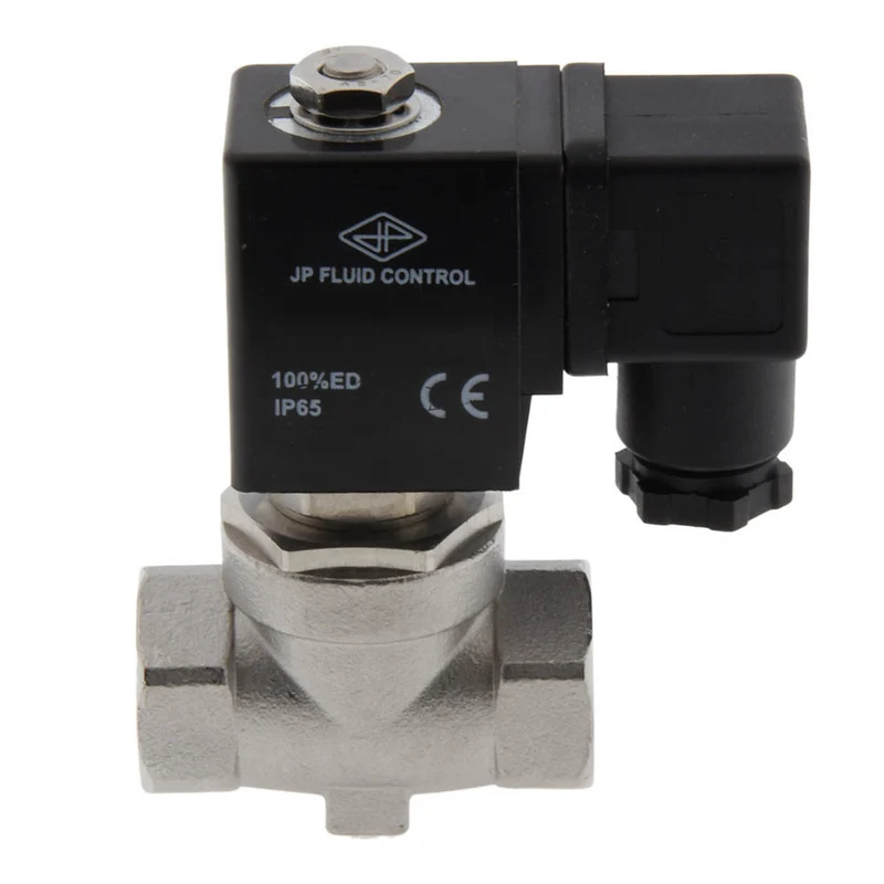 Electrovanne ST-SA 3/8'' NPT acier inoxydable EPDM 0-10bar 24V DC