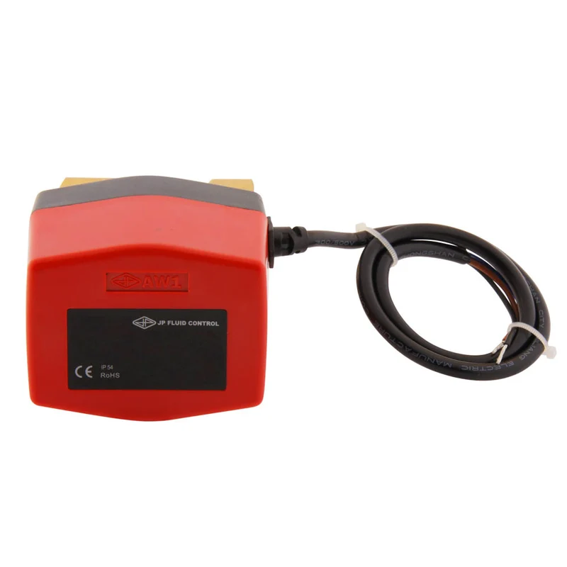 Vanne à bille electrique BW2 1'' 2 voies 24V DC relais