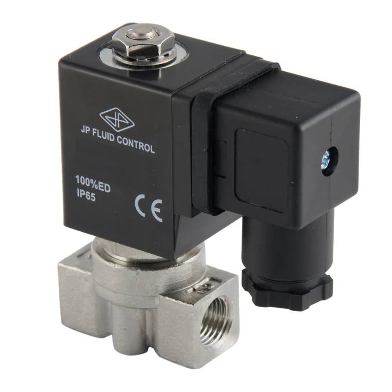 Electrovanne ST-DA 1/4'' acier inoxydable FKM 0-13bar 24V AC