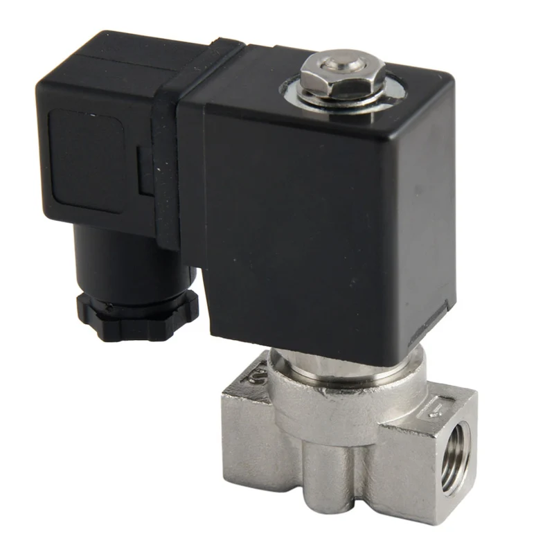 Electrovanne ST-DA 1/4'' acier inoxydable FKM 0-13bar 24V AC