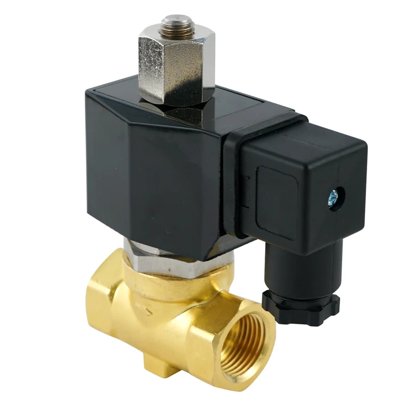 Electrovanne ST-SB 1/2'' NO laiton EPDM 0-10bar 12V DC