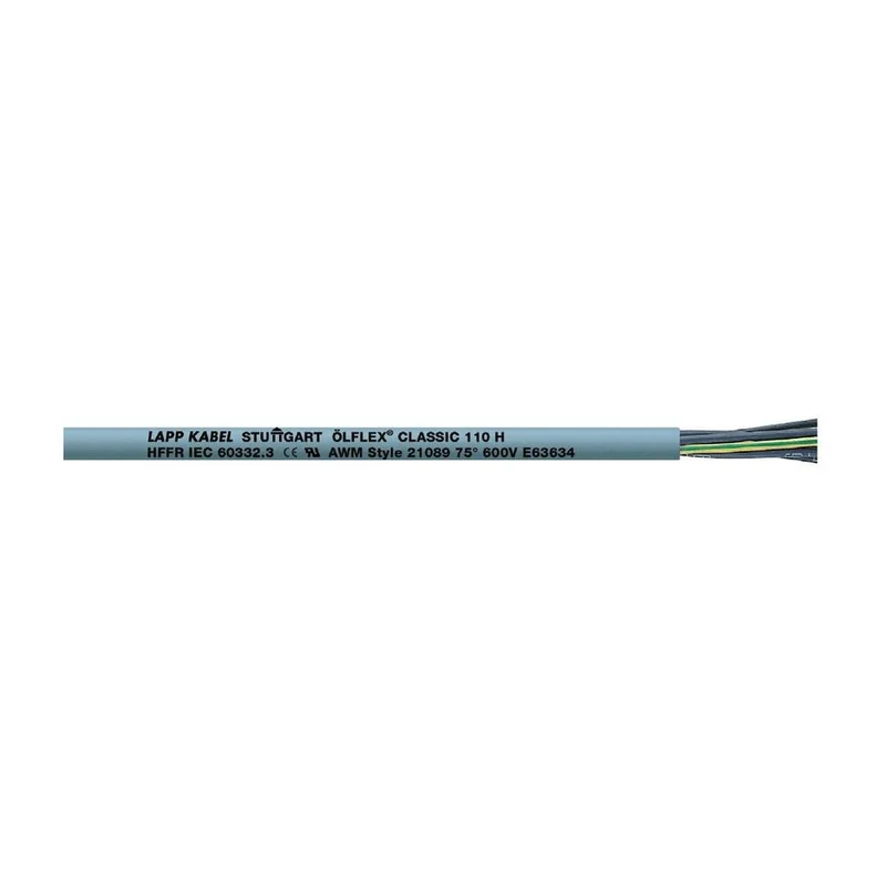 Lapp Olflex Classic 110H 3G1.5 Câble De Contrôle - 10019931 [10 Mètres]