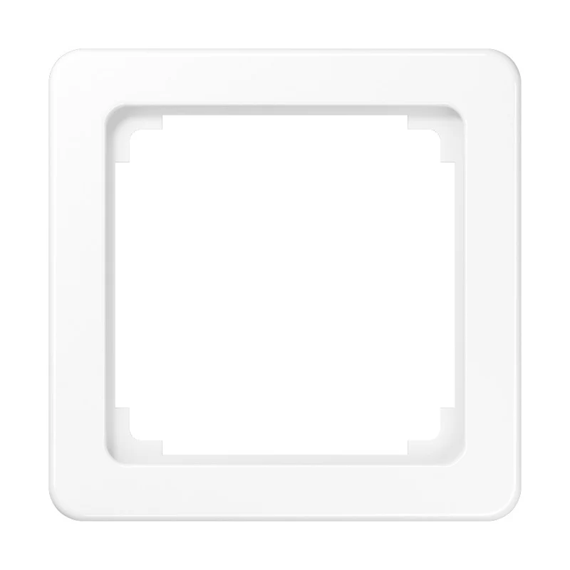 Jung CD500 Cadre Intermédiaire 50x50mm Blanc Alpin - CD590ZWW [2 Pièces]