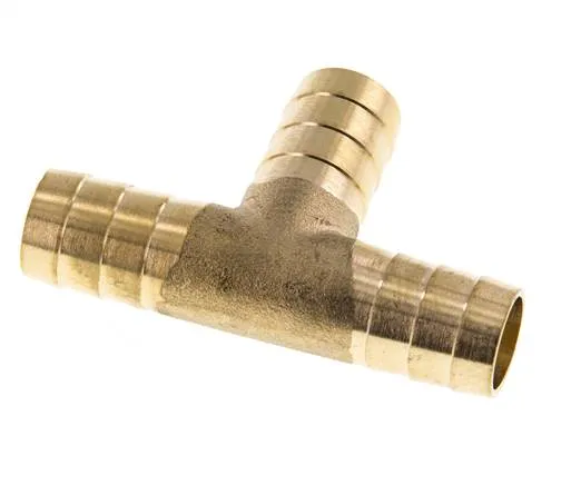Connecteur de tuyau en T en laiton de 16 mm (5/8'')