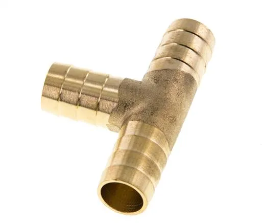 Connecteur de tuyau en T en laiton de 16 mm (5/8'')