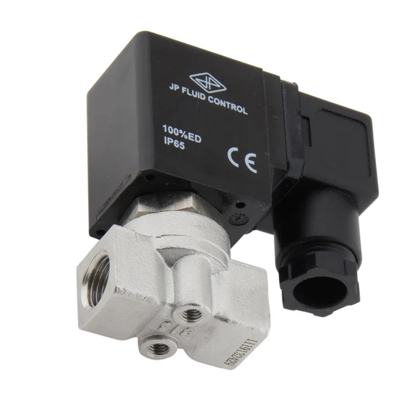 Electrovanne HP-DA 1/4'' haute pression acier inoxydable FKM 0-100bar 230V AC