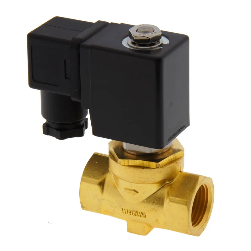 Electrovanne ST-SA 1/2'' laiton FKM 0-10bar 12V DC