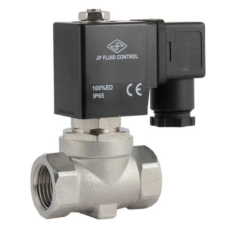 Électrovanne ST-SA 1/4'' acier inoxydable FKM 0-16bar 24V AC