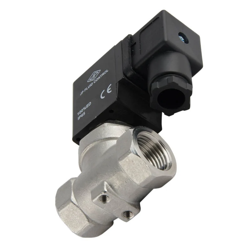 Électrovanne ST-SA 1/4'' acier inoxydable FKM 0-16bar 24V AC