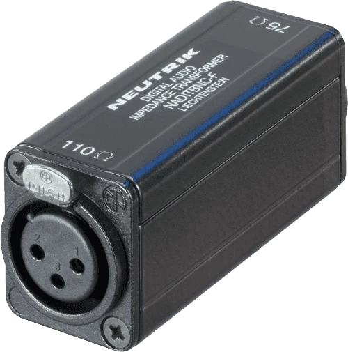 Connecteurs Audio Accessoires Transformateurs D'impedance Aes/ebu XLR 3 Ples Fem. /