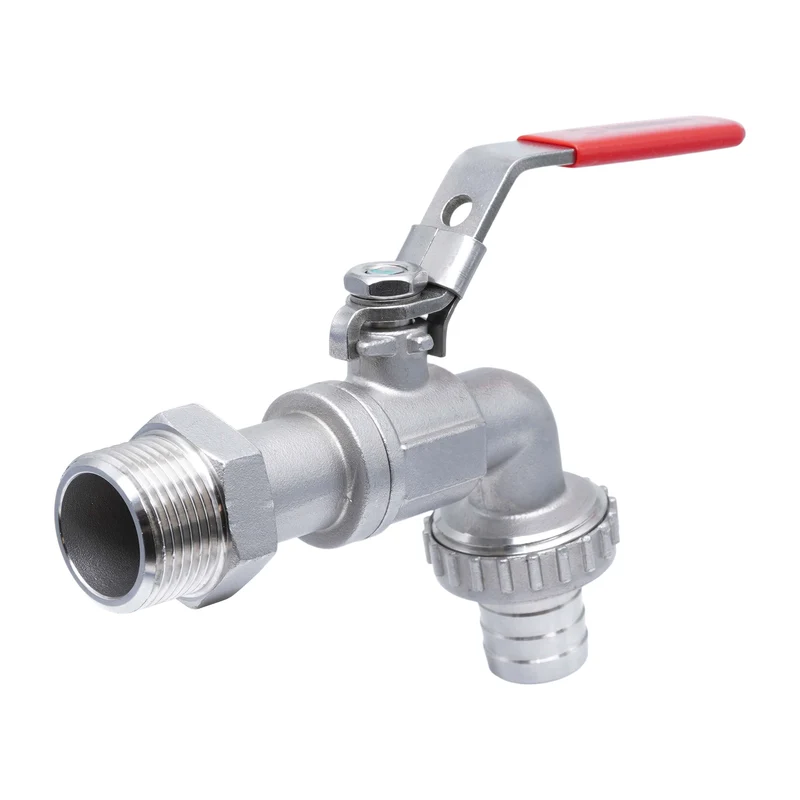 G 1/2'' Acier Inoxydable Vanne À Bille 13.7 Bar PTFE - TamesonPRO 1114-012