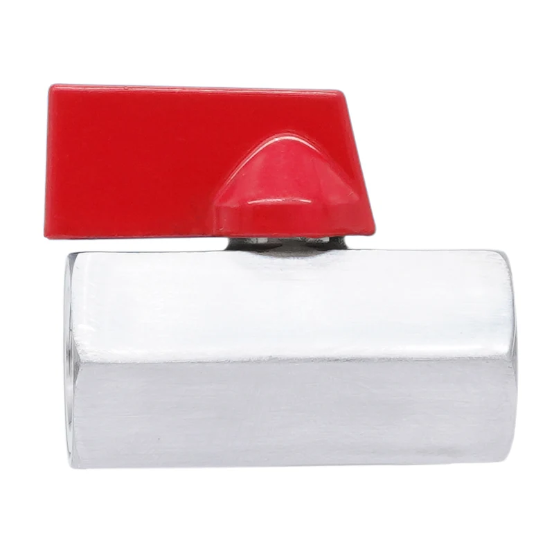 G 1/2'' F/F Vanne À Bille Mini En Acier Inoxydable 69 Bar PTFE - TamesonPRO 1113-012-F