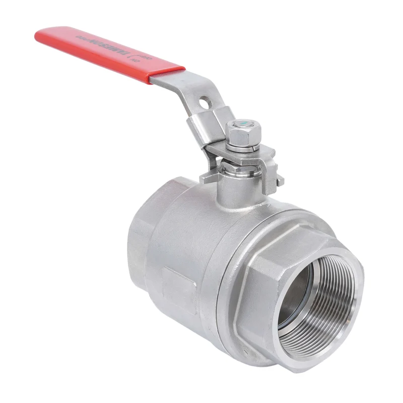 Rp 1/2'' F/F Vanne à bille 2 voies 2 pièces en acier inoxydable 69 bar RTFE - TamesonPRO 1111-012