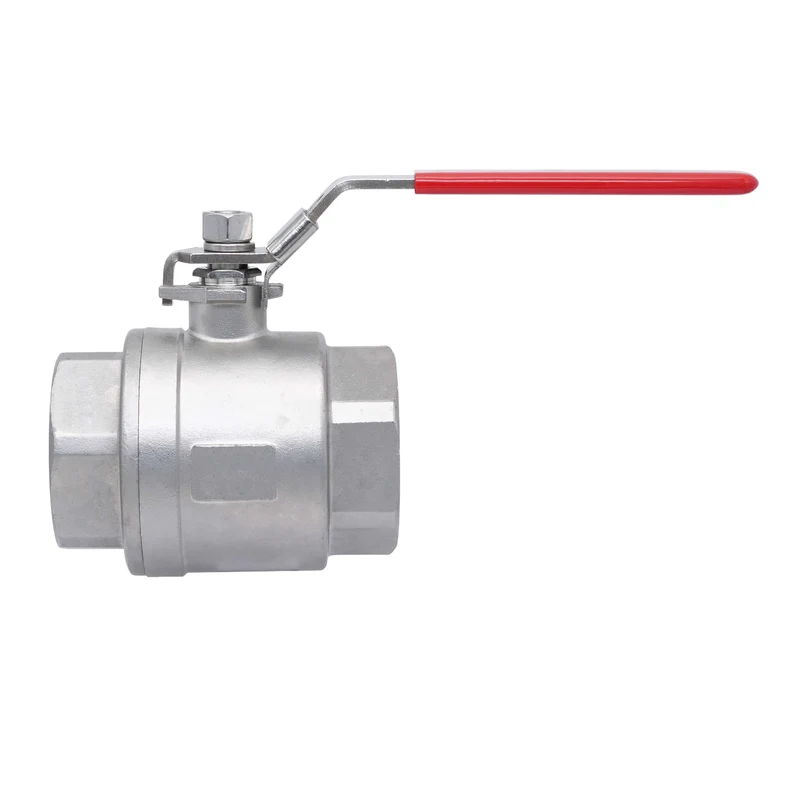 Rp 1'' F/F Vanne à bille 2 voies 2 pièces en acier inoxydable 69 bar RTFE - TamesonPRO 1111-100