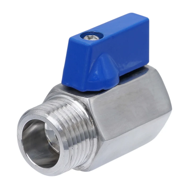 G 1'' M/F Vanne À Bille Mini En Acier Inoxydable 69 Bar PTFE - TamesonPRO 1113-100-MF