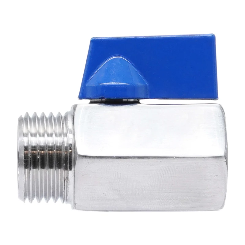 G 1'' M/F Vanne À Bille Mini En Acier Inoxydable 69 Bar PTFE - TamesonPRO 1113-100-MF