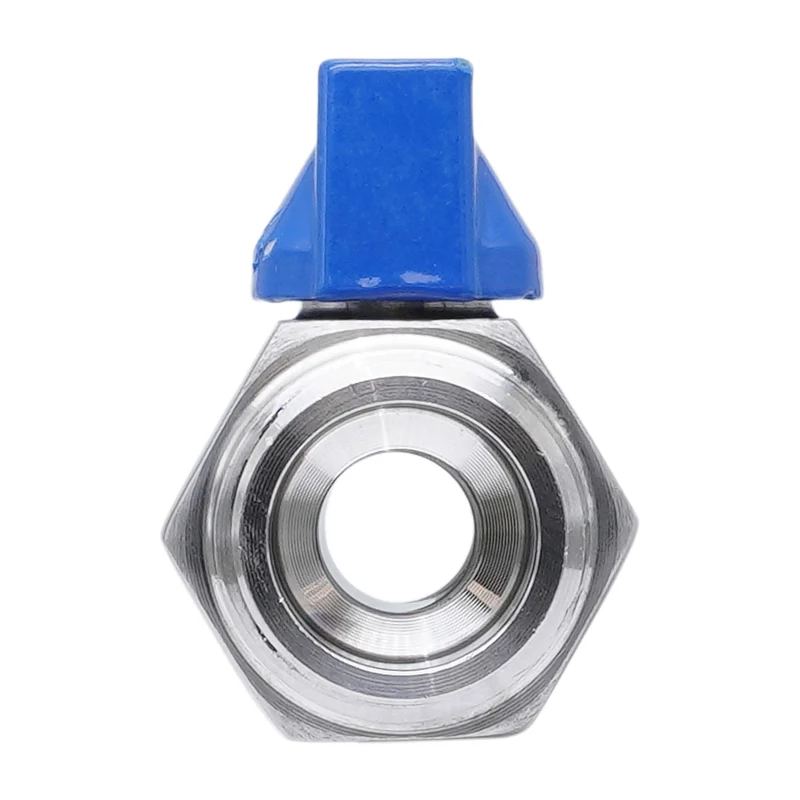 G 1'' M/F Vanne À Bille Mini En Acier Inoxydable 69 Bar PTFE - TamesonPRO 1113-100-MF