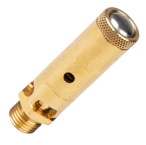 G Vanne de sécurité préréglée en laiton 1/4'' 15 bar (217.56 psi) DN 8