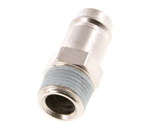 Acier trempé DN 10 Air Coupling Plug R 3/8 inch Male