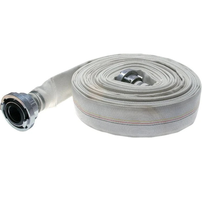 Tuyau plat avec raccord Storz 75-B 75 mm (ID) rouleau de 20 m