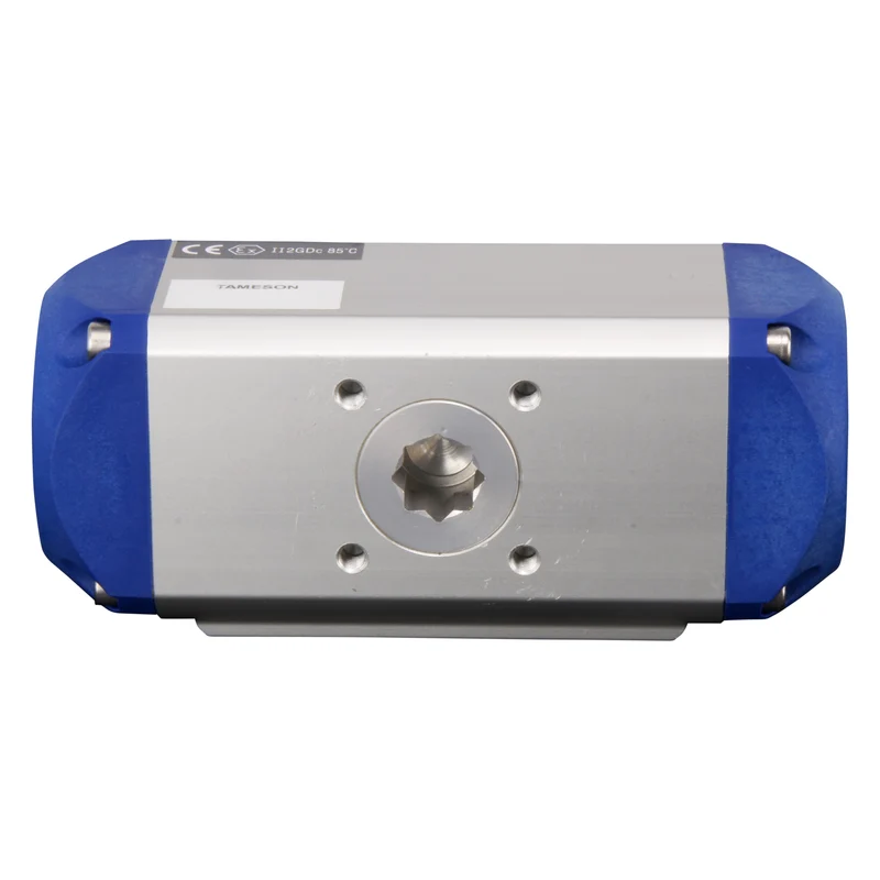 G1-1/2'' Valve à bille pneumatique en laiton 2 voies double effet - BL2BA