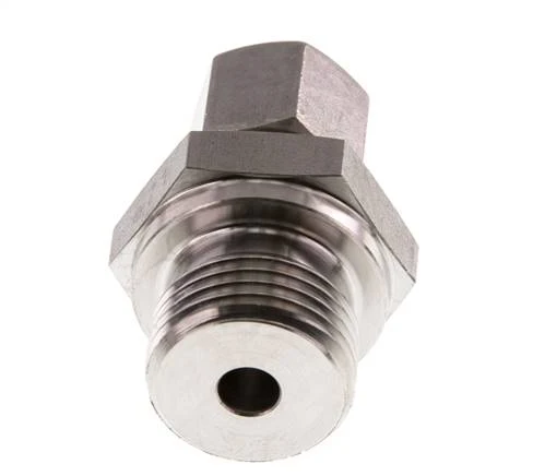 G 1/2'' mâle x 8L Raccord à compression droit en acier inoxydable 315 Bar DIN 2353
