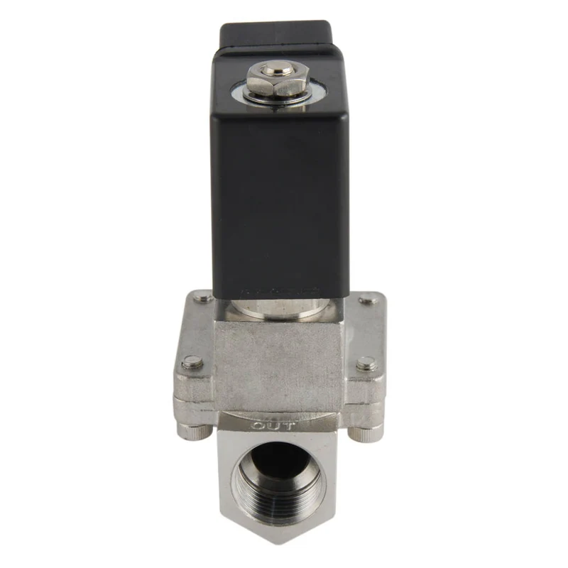 Electrovanne ST-IA 1/2'' NPT acier inoxydable EPDM 0,5-16bar 24V DC