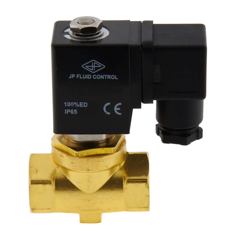 Electrovanne ST-SA 1/2'' NPT laiton FKM 0-10bar 24V DC