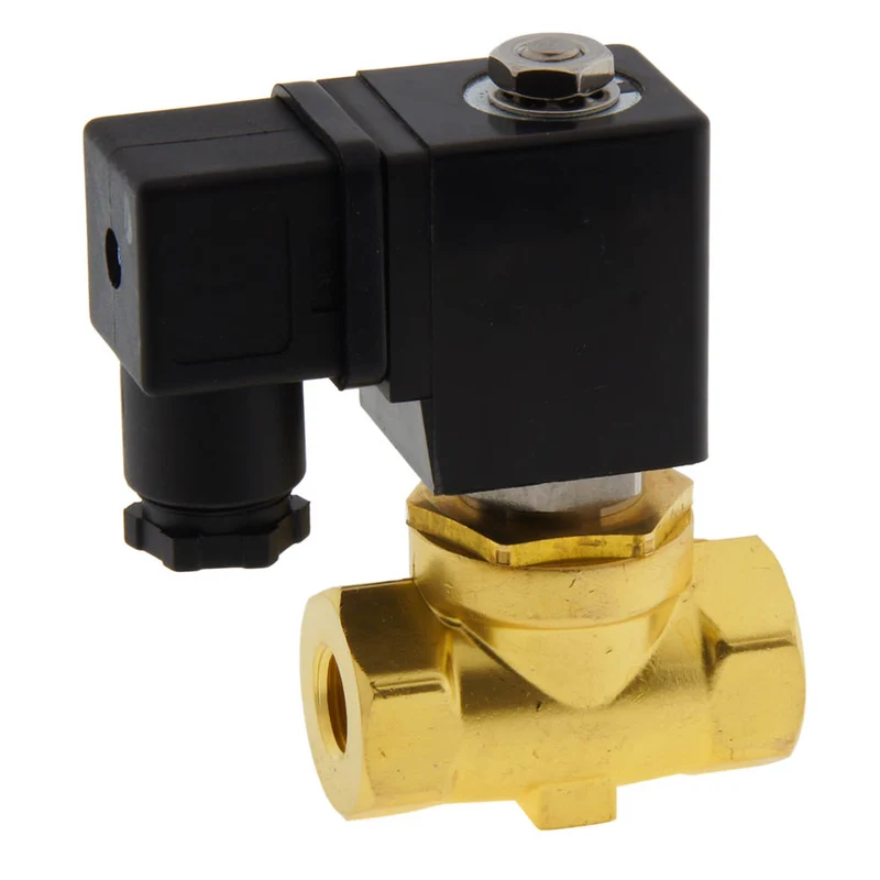Electrovanne ST-SA 1/4'' NPT laiton FKM 0-10bar 24V DC