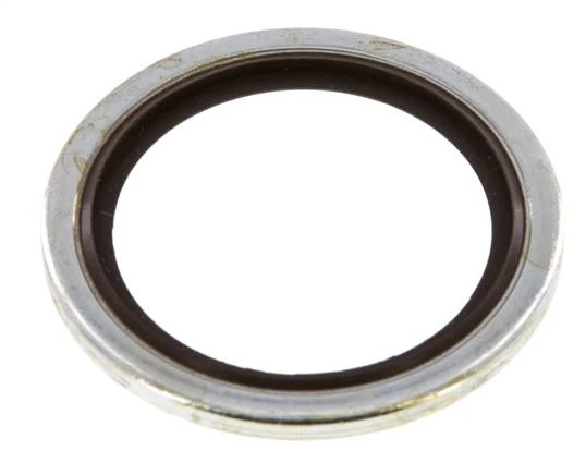 M30 Acier/FKM Joint à collage hydraulique 31x39x2 mm
