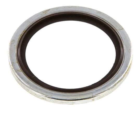 M30 Acier/FKM Joint à collage hydraulique 31x39x2 mm