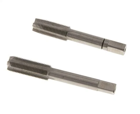 Taraud manuel 2 pièces M 8x0.75 à filetage fin (DIN 2181)