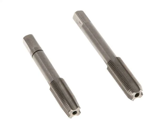 Taraud manuel 2 pièces M 8x0.75 à filetage fin (DIN 2181)
