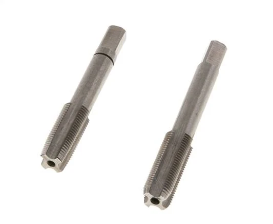 Taraud manuel 2 pièces M 8x0.75 à filetage fin (DIN 2181)