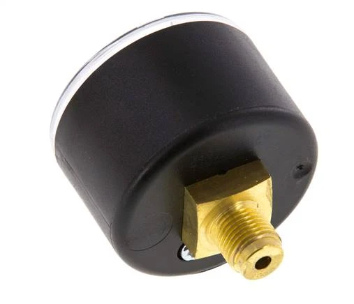 0..4 Bar (0..58 psi) pression Arrière Plastique/laiton 40 mm Classe 2.5