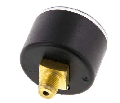 0..4 Bar (0..58 psi) pression Arrière Plastique/laiton 40 mm Classe 2.5