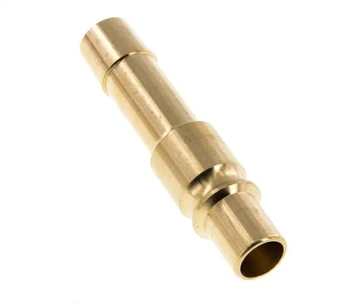 Laiton DN 12 Bouchon d'accouplement d'air 16 mm Pilier de tuyau
