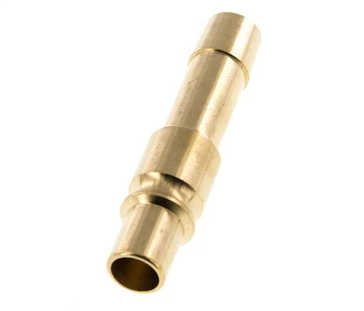 Laiton DN 12 Bouchon d'accouplement d'air 16 mm Pilier de tuyau