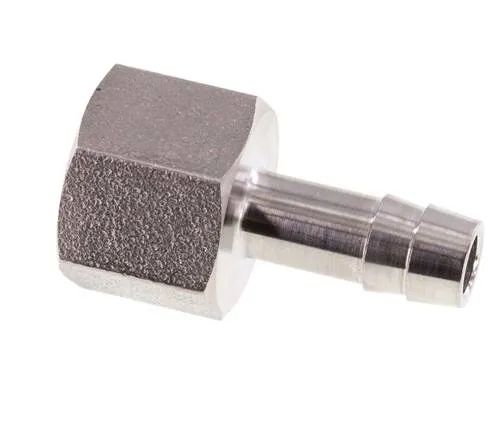 G 3/8'' x 8mm Barbe de tuyau en acier inoxydable 40 Bar