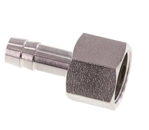 G 3/8'' x 8mm Barbe de tuyau en acier inoxydable 40 Bar