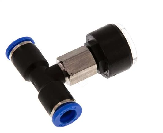 Manomètre 8mm Union Straight 0-10 bar (0-145psi)