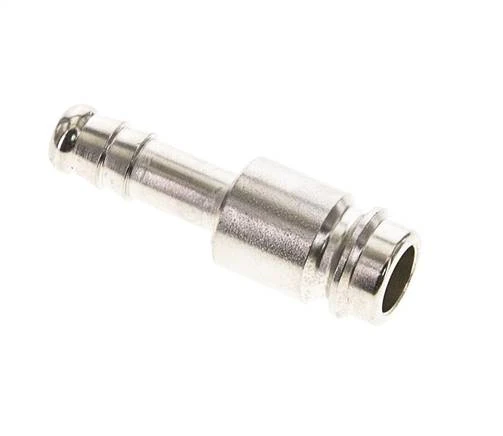 Acier trempé DN 10 Air Coupling Plug 8 mm Hose Pillar