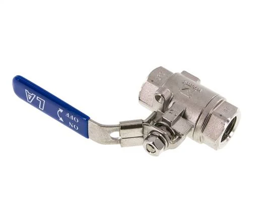 Vanne à bille en acier inoxydable avec évent G 1/2 pouce