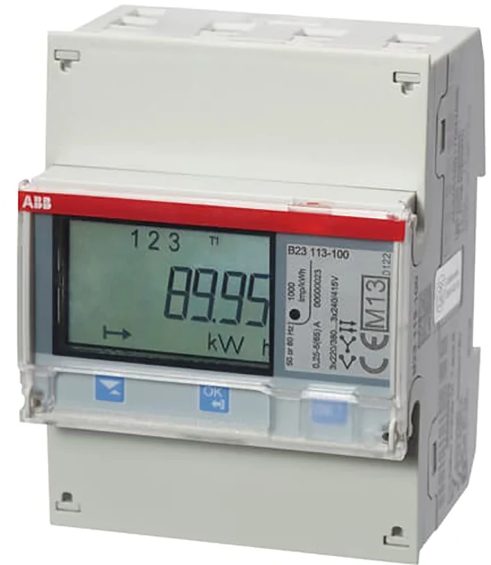 ABB System Pro M Compteur D'électricité Compact - 2CMA100165R1000