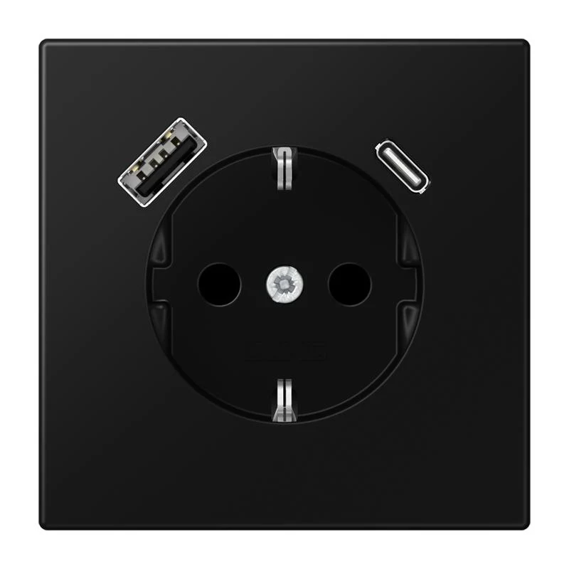 Prise Murale Jung LS RANGE (appareillage WCD) (Prise européenne) - LS1520-15CASWM