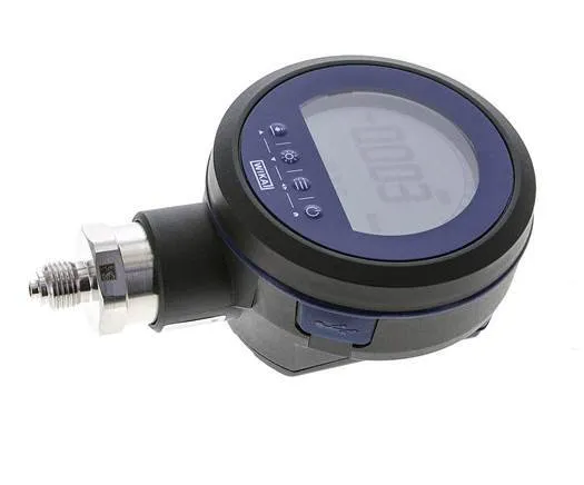 WIKA Manomètre Numérique -1..9 Bar (-15..131 Psi) G 1/4'' Classe 0.25