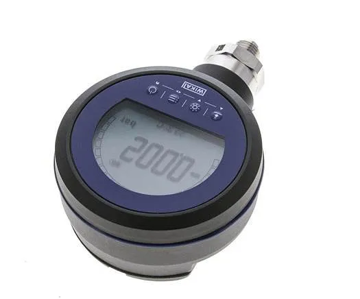 WIKA Manomètre Numérique -1..9 Bar (-15..131 Psi) G 1/4'' Classe 0.5 Avec Enregistreur De Données
