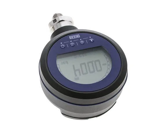 WIKA Manomètre Numérique -1..5 Bar (-15..73 Psi) G 1/2'' Classe 0.5